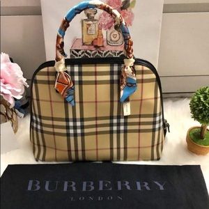 Authentic Vintage Burberry Alma